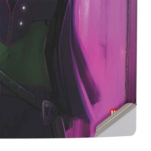 Marvel Gamora Shadow Assassin PS5 Pro Console Skin